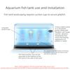5/10 Piezas Medusas Brillantes con Ventosa Decoraciones para Acuario Medusas Brillantes Simuladas para Peceras Adecuado Varios Tanques