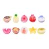 Micro-landscape Simulation Fruit Ornaments, Lychees, Pomegranates, Pineapples, Peaches, Resin Craft Decorative Small Ornaments