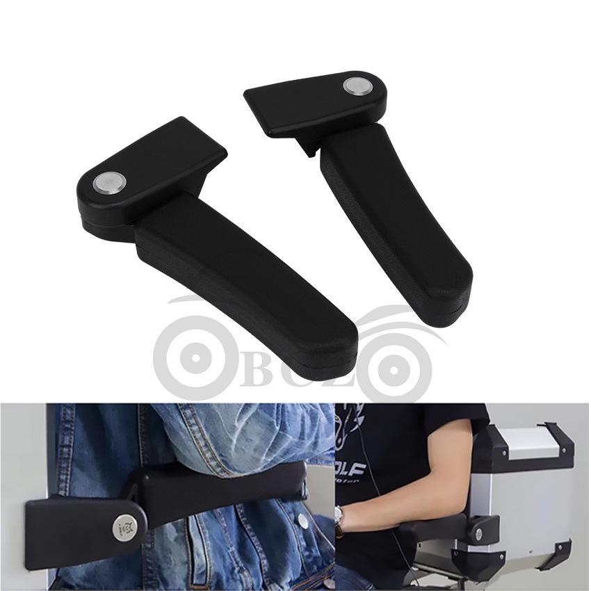 Universal Motorcycle Aluminum Rear Seat Handguard Box