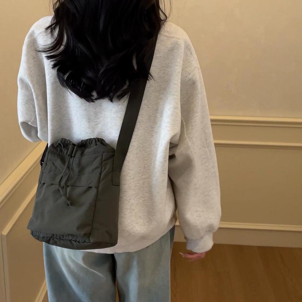 Kleine Tasche Damen Schultertasche Leichte Umhängetasche Einfarbig Handytasche