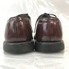 E.T.Wright 80s Vintage Tan Felt Lined Leather Plain Toe 8D/B 25.5-26.0 Burgundy(USED)