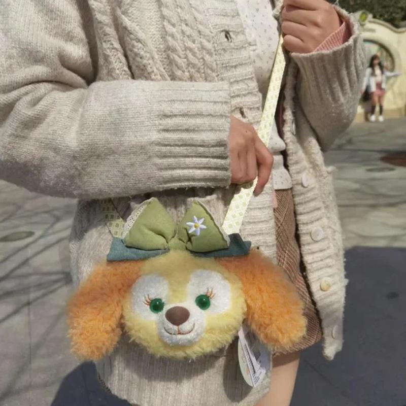 New Disney Plush Shoulder Bag Crossbody Bag Regular Women's Yellow 400060388504