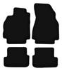 BASIC Black Velour Floor Mats For: Renault Megane II Hatchback (2002-2008)