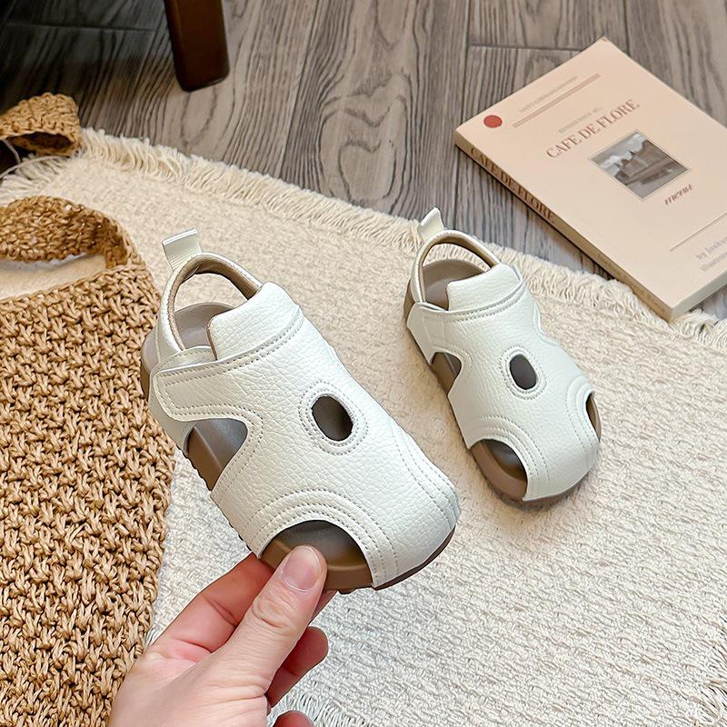 Summer Boys' & Girls' Toddler Sandals - Anti-kick, Functional Baby Walker Shoes