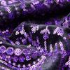 Mens Paisley Embroidered Sequin Suit Jacket Shiny Blazer