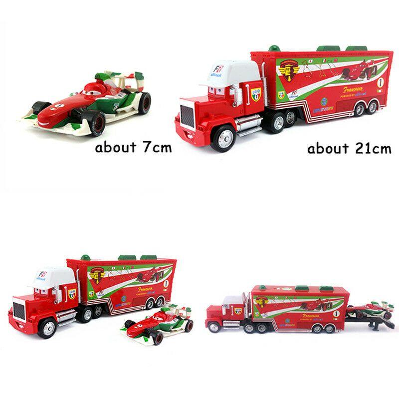 Pixar Cars Sechseckiges Schloss Zelt Kinder Spielzeug Set Mit Mack Lightning Mcqueen King Jackson Storm Rennwagen
