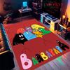 Barbapapa Fun Carpet Rug for Living Room Bedroom Home Sofa Decoration,Kids play Nonslip Floor Mat