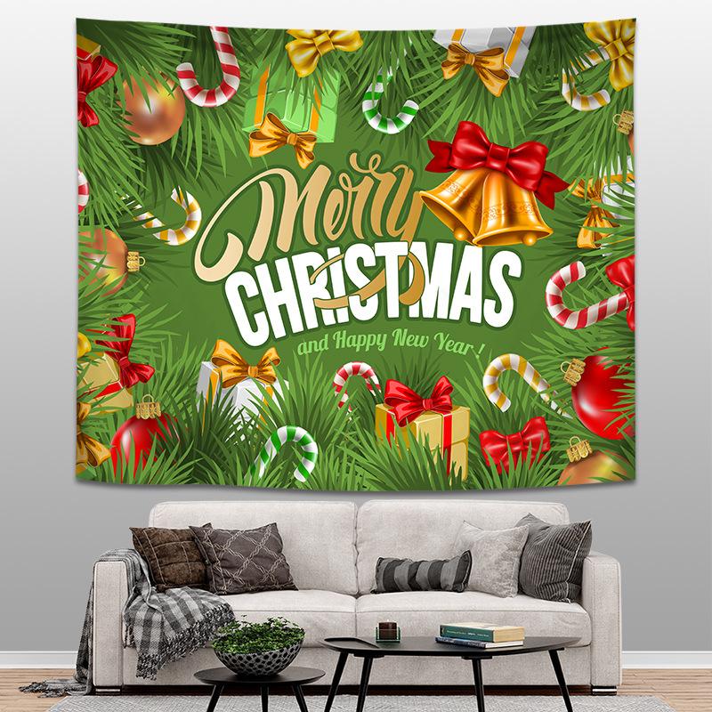 Christmas home decoration tapestry wall tapestry European style scene background cloth bohemian tapestry tapeçaria de natal