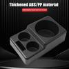 Large Car Cup Holder Tray with Non-Slip Base Universal Truck Boat Water Bottle Organizer Extended Console Universal Sofa Storage Box for Phone Snacks