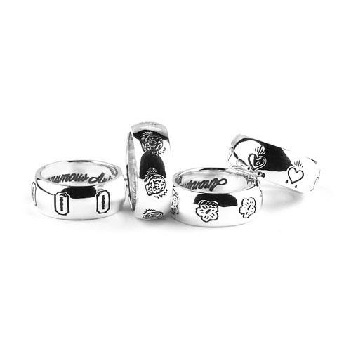 Anonymous Artisan School Flash Ring - Mugunghwa