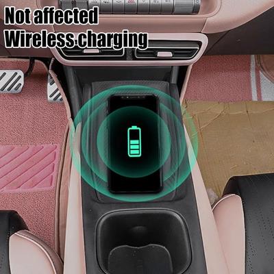 Car Center Console Wireless Charging Mat Washable Anti Skid Pad Anti Slip Mat Silicone For BYD Seagull Accessories