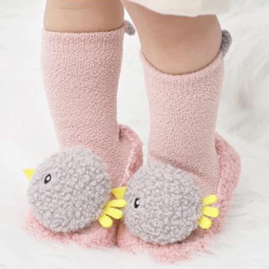 

1 пара противоскользящих детских носков, впитывающая пот, нейлоновая обувь с рисунком животных, носки