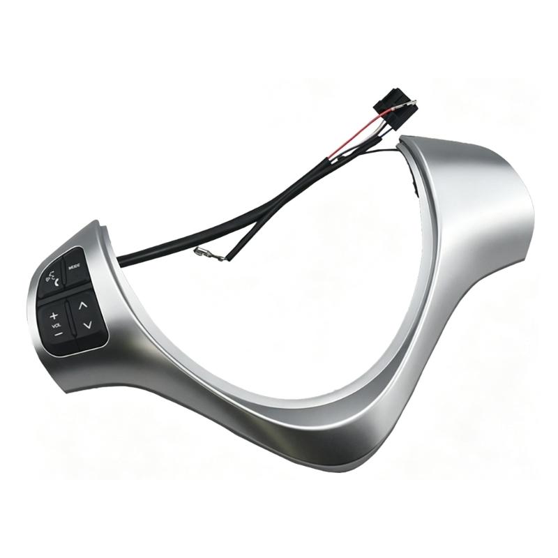 Car Steering Wheel Button Trim Panel Assembly, ABS Housing for 660CC 2009-2016 Overseas Model Fitment Service Part Use