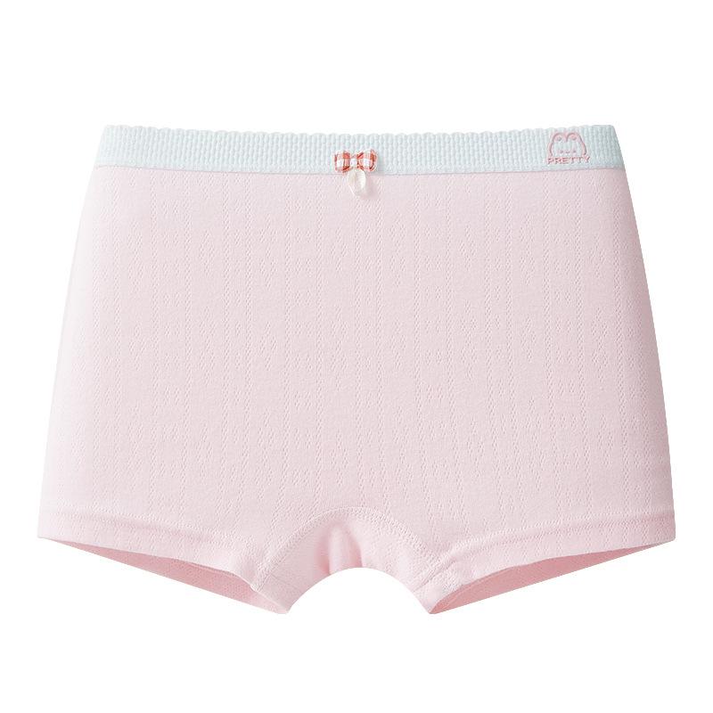 Girls' Antibacterial Cotton Boxer Briefs - Comfortable Fit for Middle & Big Kids