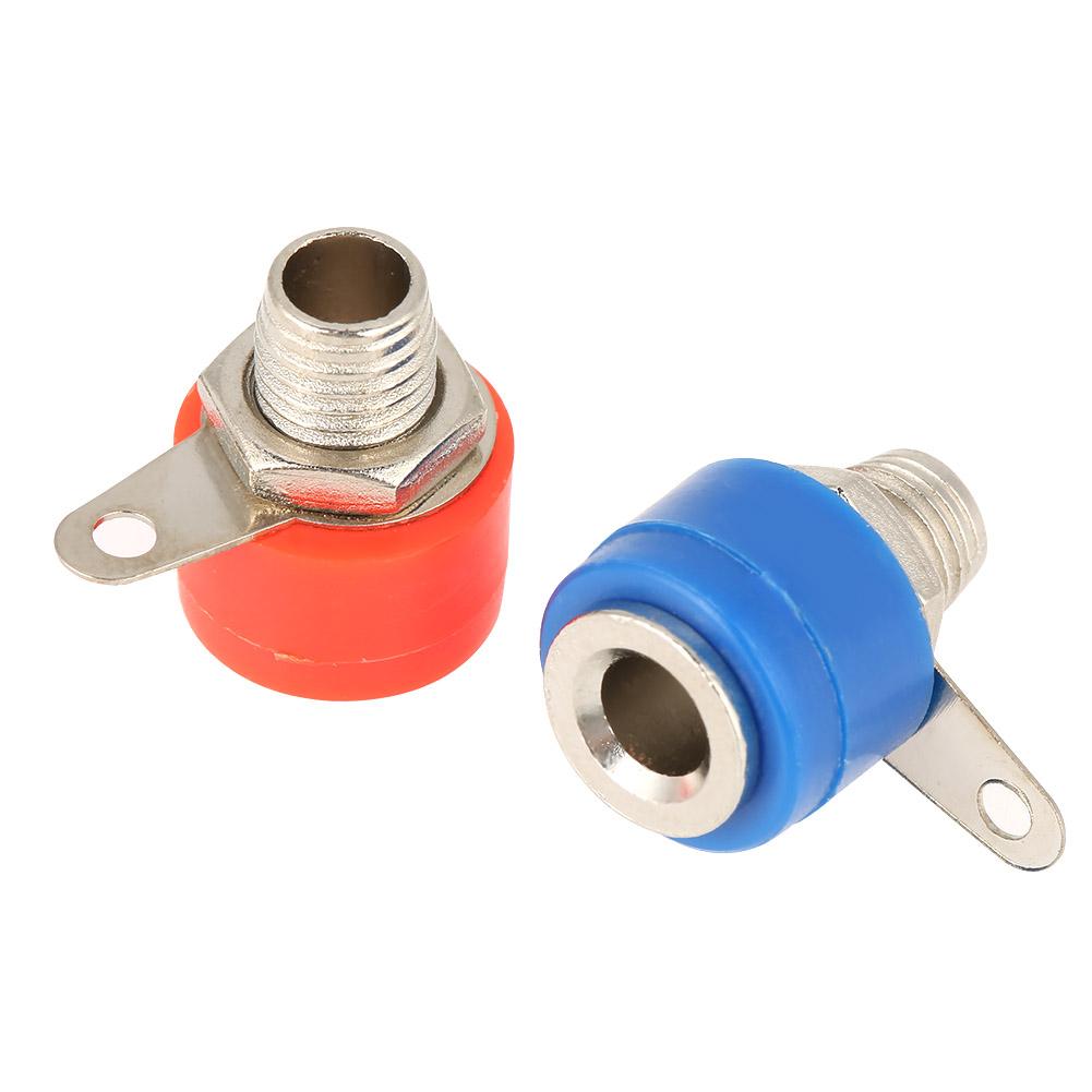 20 Buc. Culori Mixte 4mm Terminal Amplificator Difuzor Conectori Mufă Banana Soclu Jack