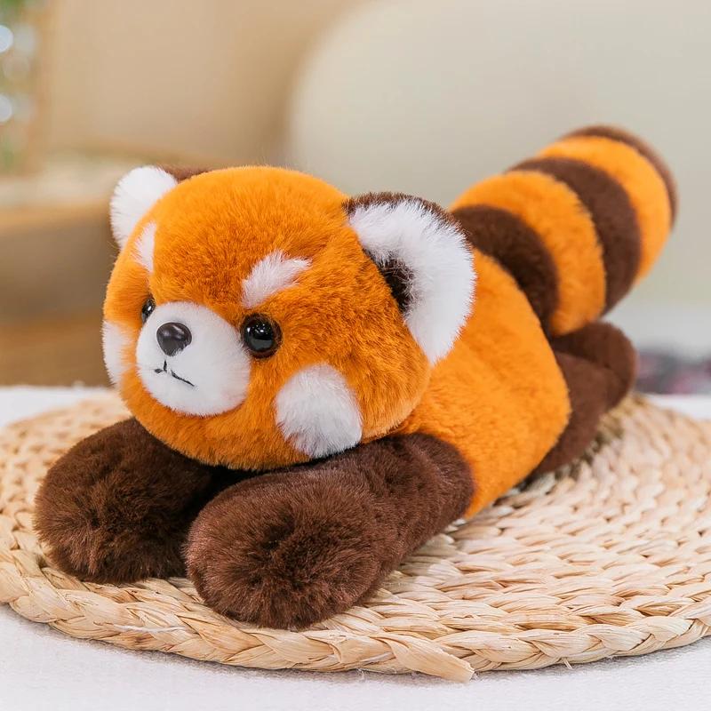 

A Panda Doll Lying on Its Wrist in A Lap Lap, A Plush Toy Bracelet in Plush Stuffed Animal Kids Birthday Christmas Gift Stitch 25cm