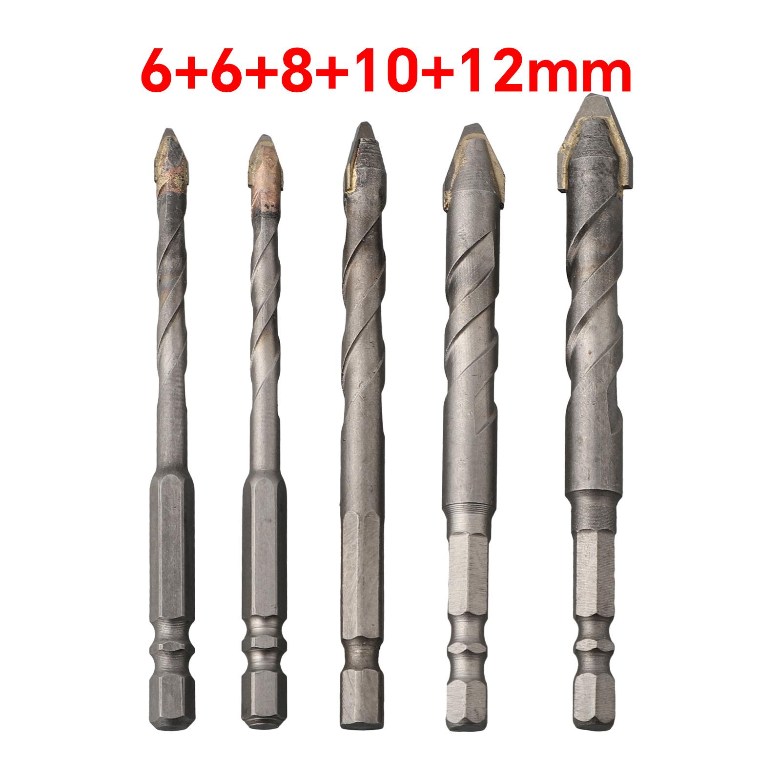 

Eccentric Drill Bit Set Staggered Edge Design Create Special Cutting Path Convenient Chip Removal Tight Grip on Drill China Mainland