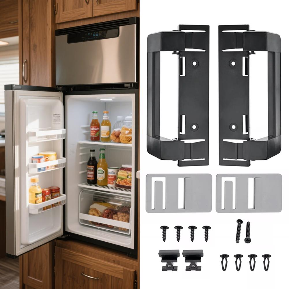 2Pcs Ergonomic RV Refrigerator Door Handle Wear Resist Campers Refrigerator Door Pulle for Dometic DM2672 DM2682 DM2872 DM2882