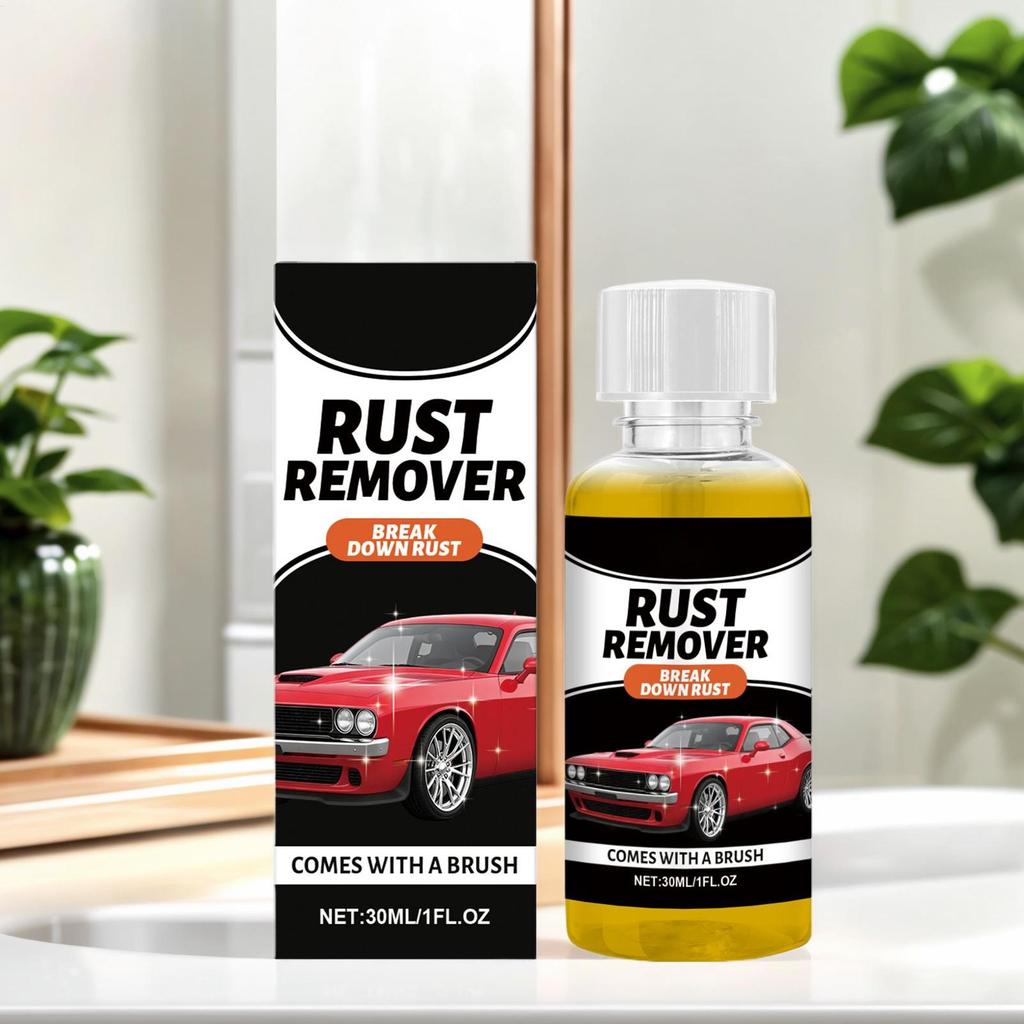 Car Rust Removal Spray 30ml Automotive Detailing Supplies Deep Penetrating Rust Remover For Grills For Automotive RV Truck Sedan