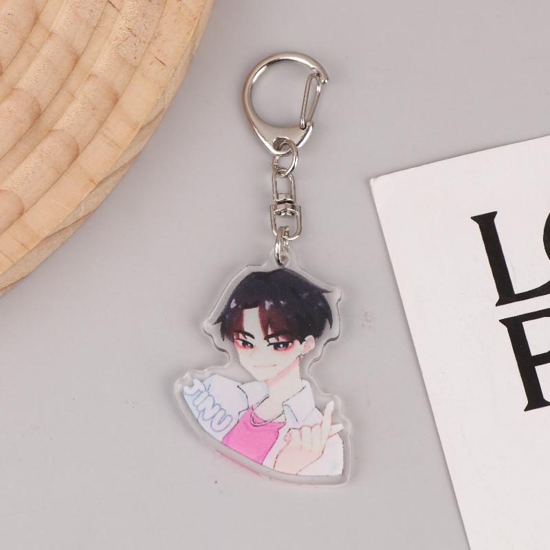 Kpop Demon Hunters Huntrix Saja Boys Keychains For Accessories Jewelry Rumi Zoey Jinu Mira Sold My Soul Keyrings Fans Gifts