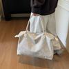 Vintage Tote Bag PU Large Capacity Shoulder Bag Women's Travel Bag