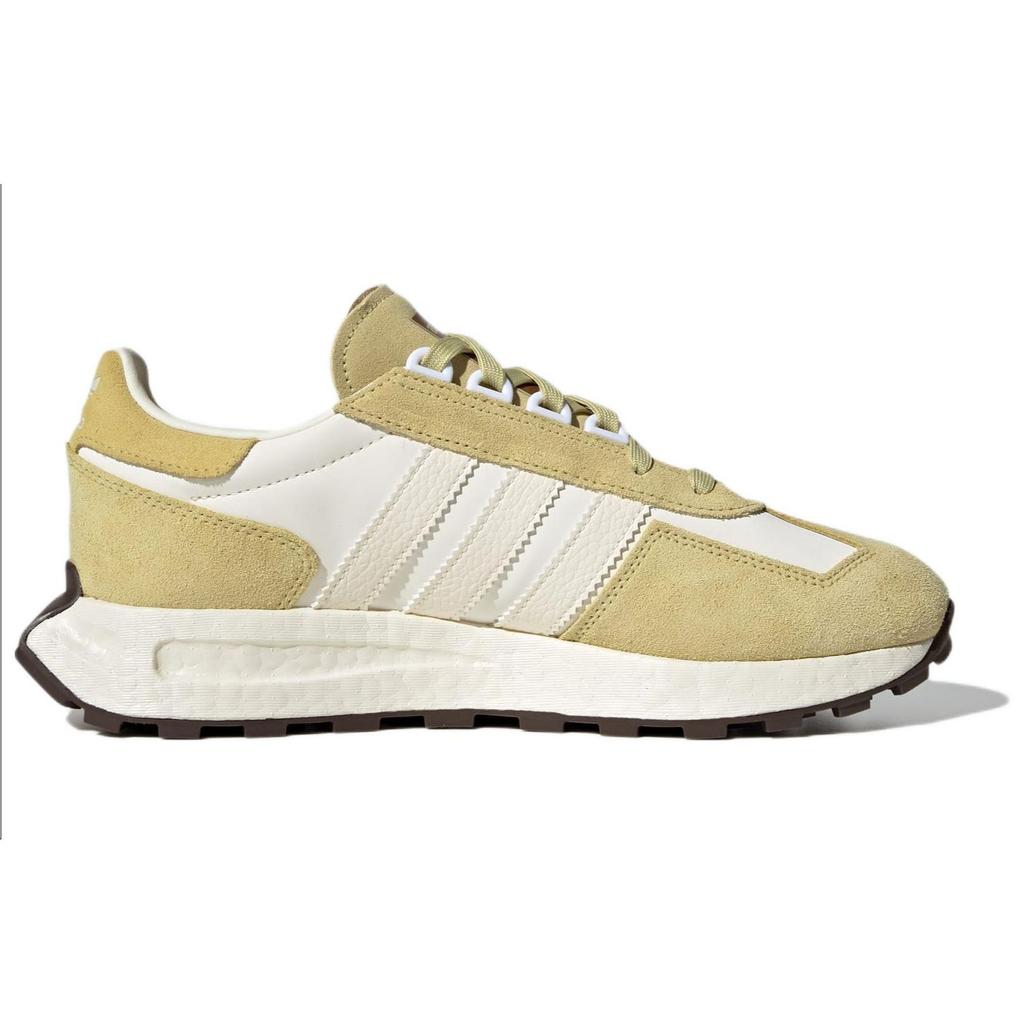 Adidas Originals Retropy E5 Fabric Leather Suede Casual Non-Slip Durable Low-Top Lifestyle Shoes Women sneaker White Yellow GY9919