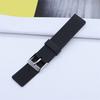 Replacement Watch, Soft Silicone Strap for Men Women, Sport Rubber Wristband, Black