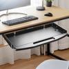 Metall-Schreibtisch-Tastaturständer mit ausziehbarer Schublade Untertisch-Stauraum Maushalter Platzsparendes Home-Office-Schreibtischzubehör