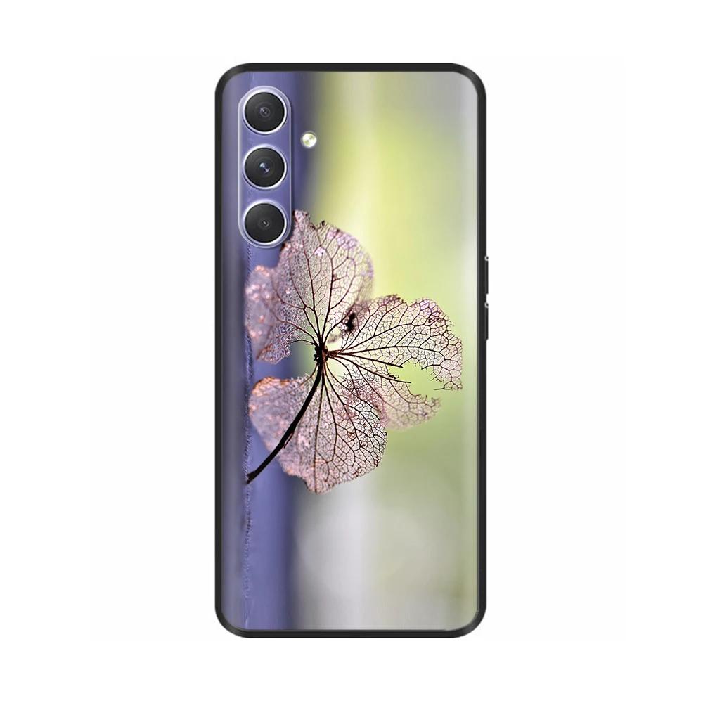 For Samsung Galaxy A34 Case 5G SM-A346B Soft Silicone TPU Phone Case For Samsung A54 5G Back Cover GalaxyA54 A 54 Bumper Para