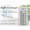 PALO Charger Original 8 Slots Charger For AA AAA Ni-MH Ni-Cd 1.2v Batteries Intelligent Rechargeable Battery Charger