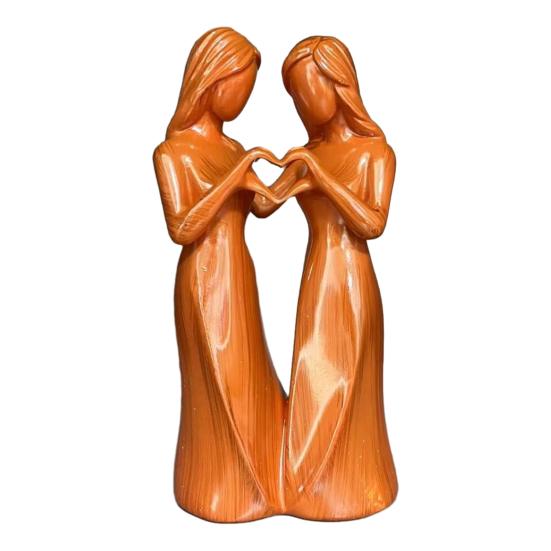 Figurka Przyjaźni Sióstr Statua Przyjaźni Między Kobietami Dwie/Trzy/Cztery/Pięć/Sześć Sióstr Rzeźba Przyjaciółki Najlepsze Przyjaciółki Prezent Urodzinowy Bożonarodzeniowy