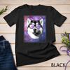 Siberian Husky T Shirt for Kids Space