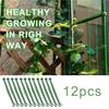 12piece Strong Support For Plants Plant Stakes Connector For Stable Fixation Rod Tomatoes Waterproof