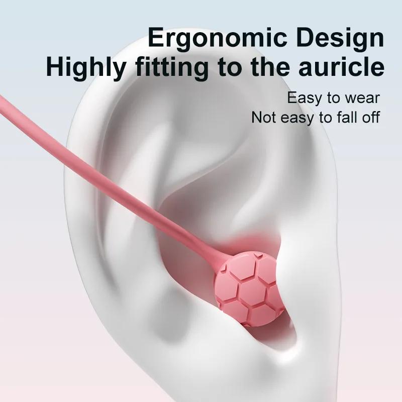 Swimming Earplugs with Rope Waterproof 3-Layer Noise Cancelling for Swim Sleep Ergonomic Design with Lanyard Tether Anti-Loss