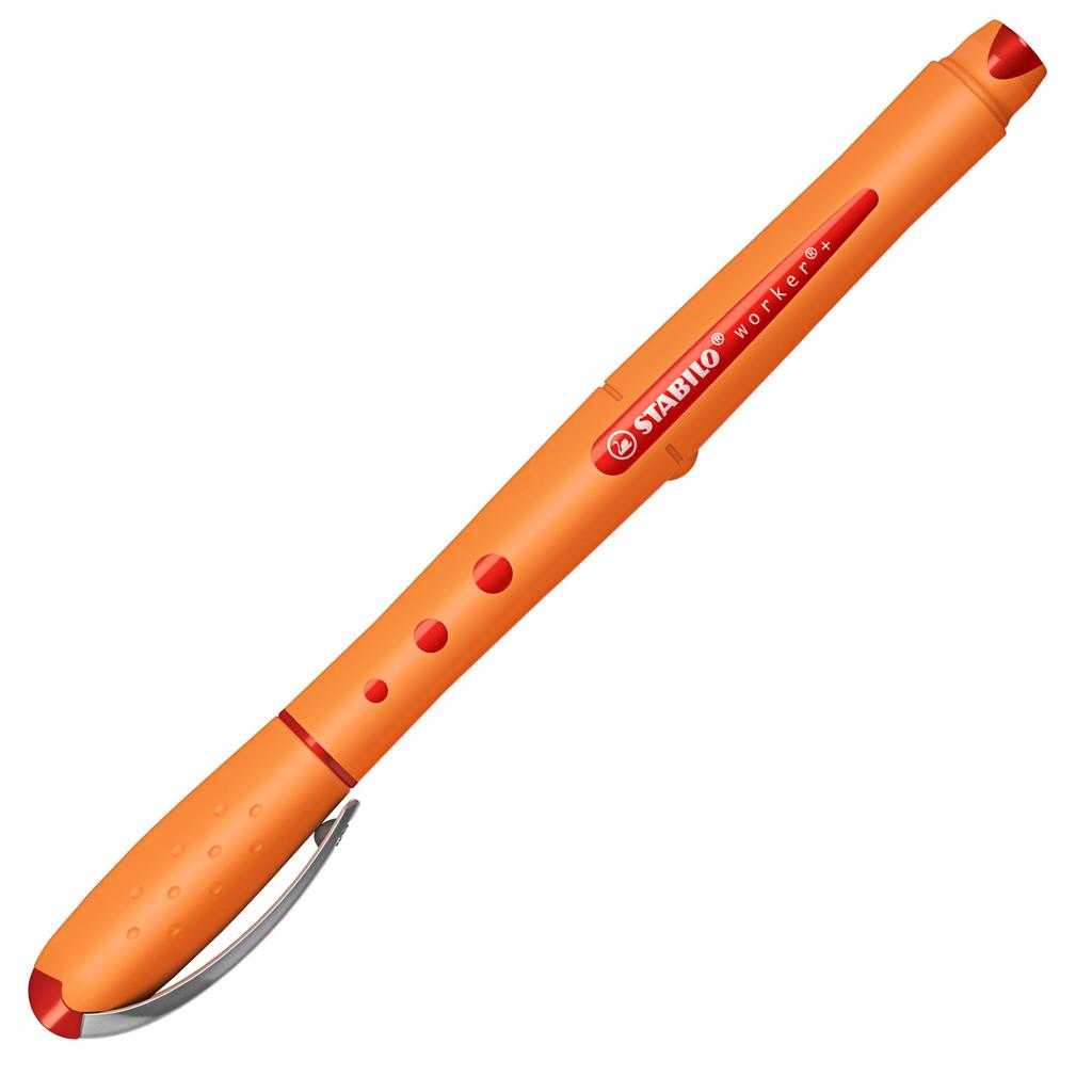 Stabilo Bionic Worker Ballpoint 4 Water-Based Pen, 0.3mm, Colors, 2016S-4-001