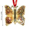 Santa Claus Christmas Tree Ornaments Snowman Butterfly Hanging Decorations  Tree Top Decoration