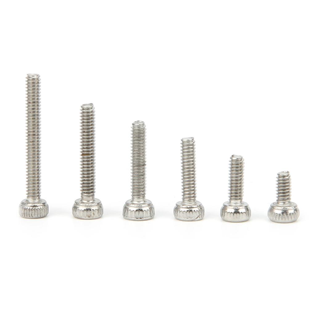 210Pcs Hex Socket Cap Head Screw 304 Stainless Steel Hardware Accessories Boxed Set M2