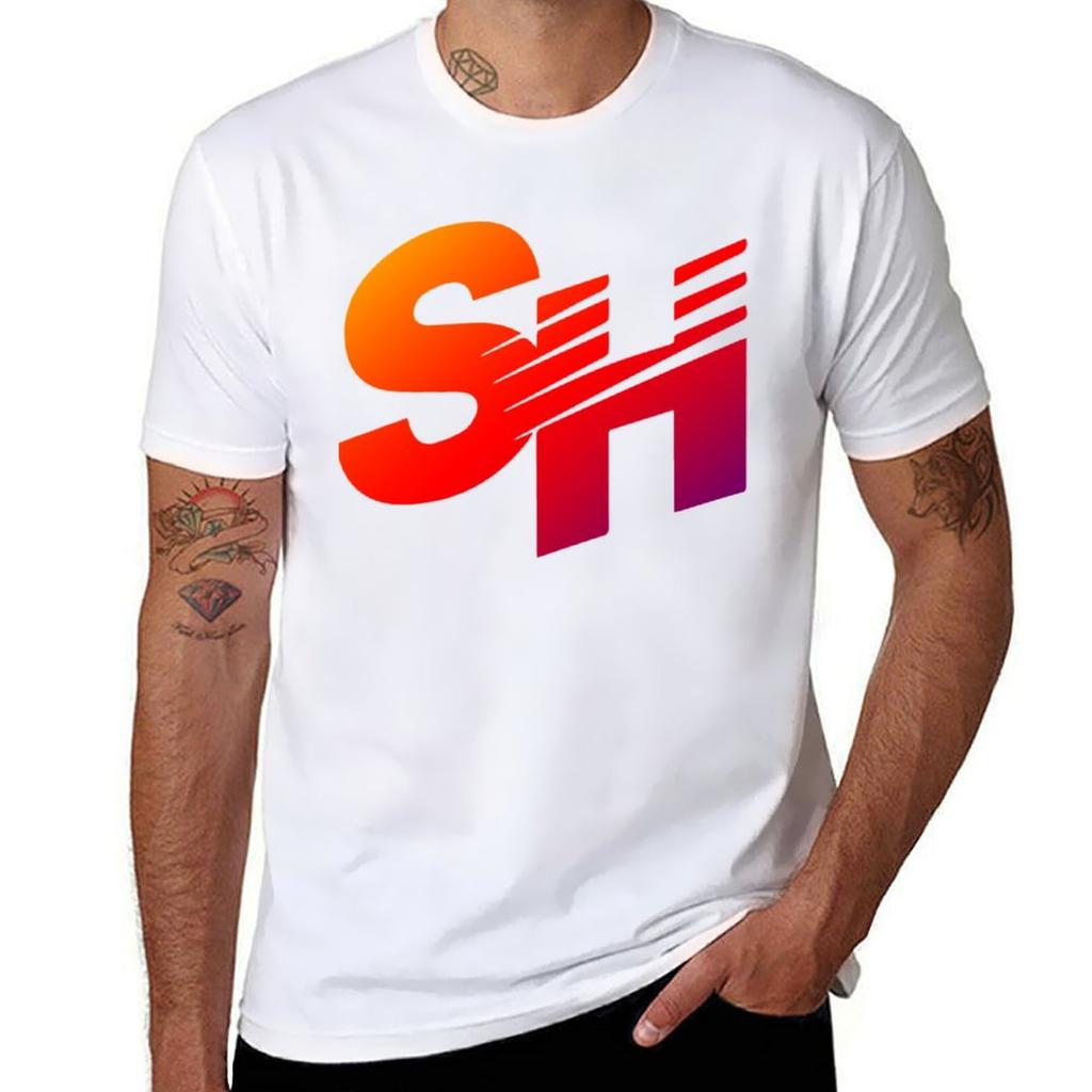 Speedhunters Gradient Tshirt Work Wear Breathable Tee Tshirt