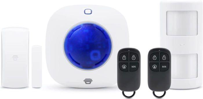 Kit alarme - Chuango - CG-105S - Système complet - Détecteurs d'ouverture - Télécommandes sans fil