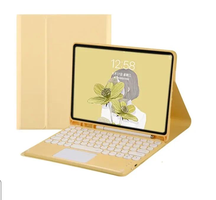 Wireless Magic Bluetooth Keyboard for IPad Air 6th Case 11 Russian Korean Hebrew Arabic Spanish Keyboard Tablet Cover Funda