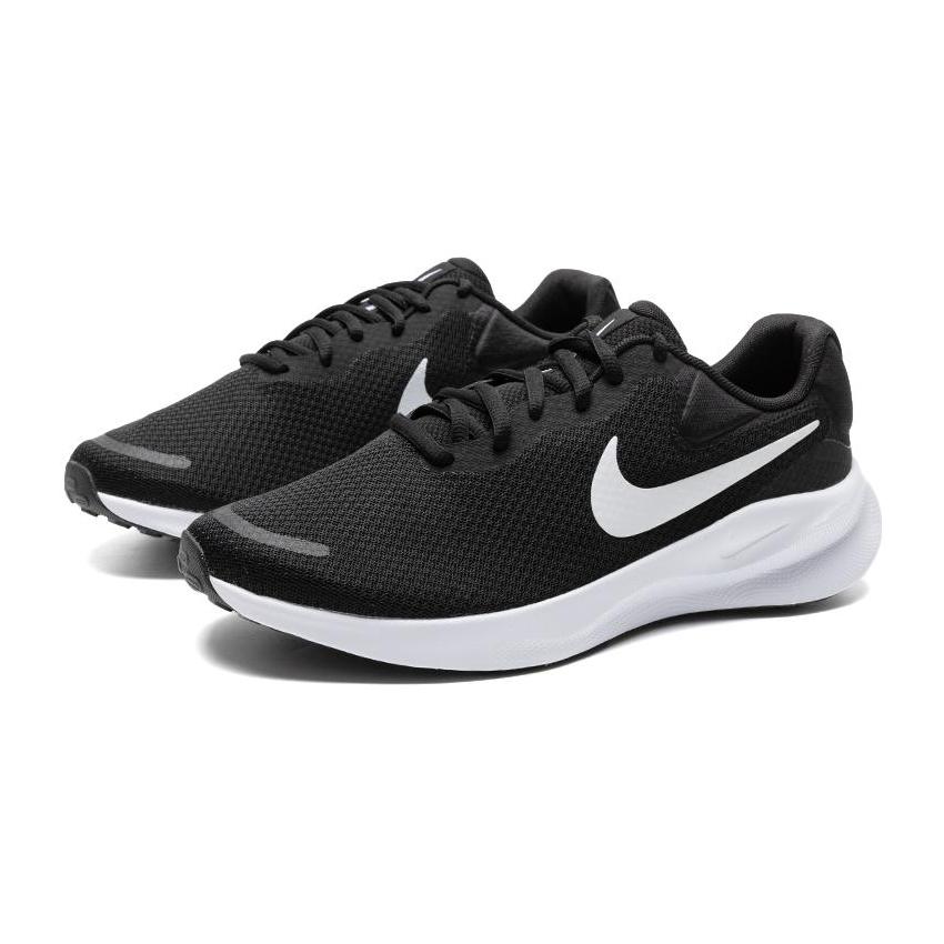Nike Revolution 7 Road Wide 'Black White' Running shoes  FB8501-002