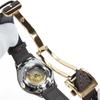 Used Working Item Orient Star Watch Mechanical Automatic Ladies Classic Semi-skeleton White Open Heart Back Slotting Small