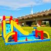 Children's Inflatable Toys Bounce Castle Indoor Outdoor Water Spray Football Bounce Bed Holiday Inflatable Slide Toys for Kids