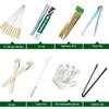 Neu Große BBQ Grill Grill Klapp Tragbare Holzkohle Outdoor Camping Picknick Brenner Faltbare Holzkohle Camping Grill Ofen