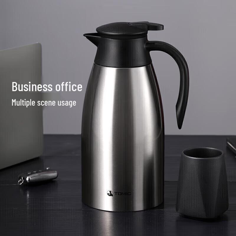 Temeike Large Capacity 304 Stainless Steel Thermal Carafe