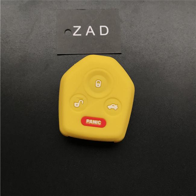 ZAD 4 buttons silicone car key case Shell cover For for Subaru Tribeca Forester WRX XV Outback Legacy Impreza Crosstrek