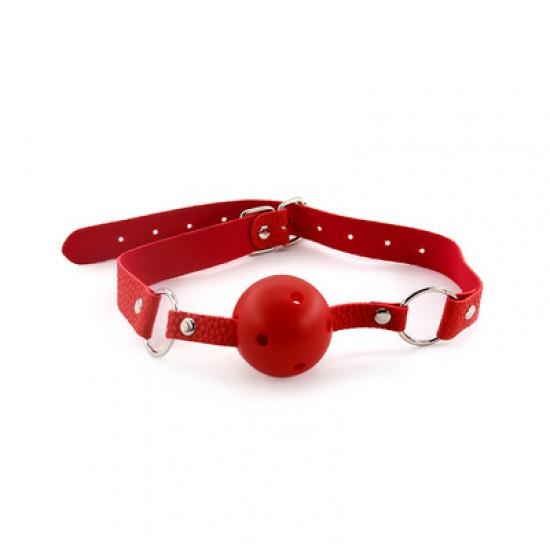 3 Colors Faux Leather Mouth Gag Adjustable Silicone Ball Adult Flirting Fetish Roleplay Game Props Couples BDSM Bondage Sex