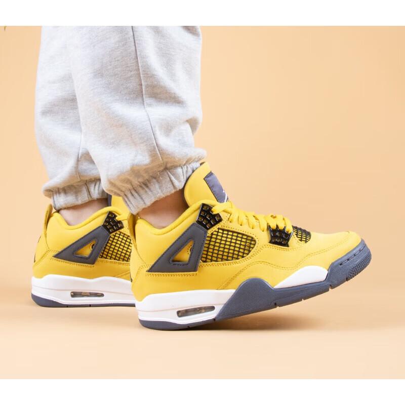 Jordan Kids Air Jordan 4 Retro "Lightning 2021" Sneakers 408452-700