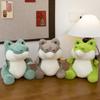 20CM New Crocodile Plush Toy Kawaii DIY Backpack Super Soft Little Crocodile Doll As A Birthday And Christmas Gift For Children