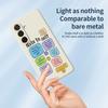 For Samsung Galaxy A36 5G Case Colored Sticky Notes Pattern Printing Straight Edge TPU Phone Back Cover